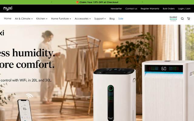 Nyxi | Love your Space storefront