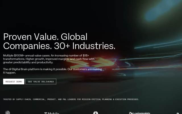 o9 Solutions storefront