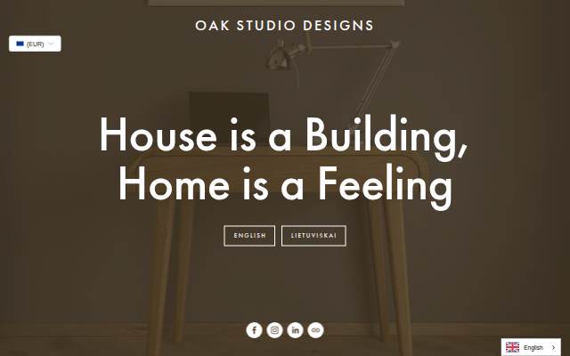 Oak Studio Designs storefront