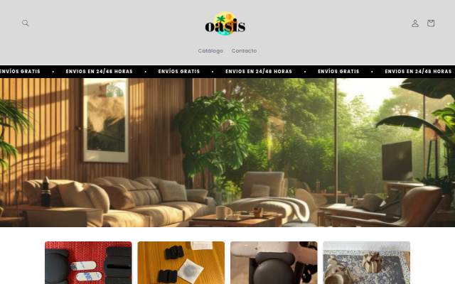 Oasis Home storefront