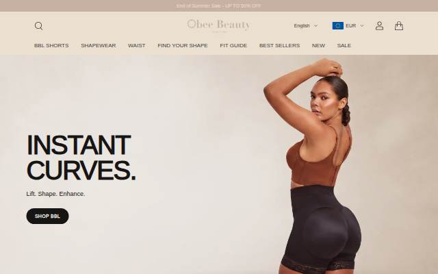 Vitrine de Obee Beauty