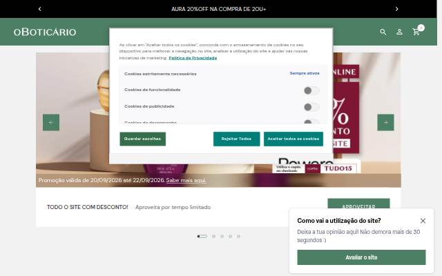 O Boticario PT storefront