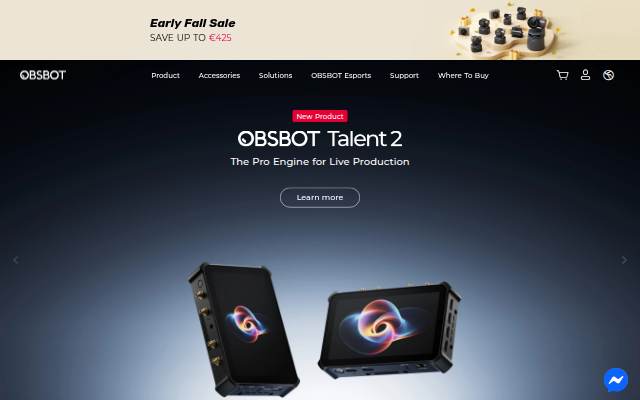 OBSBOT storefront