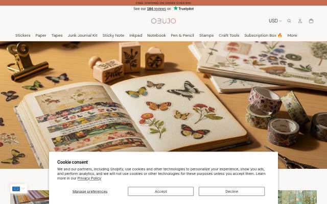 OBUJO storefront