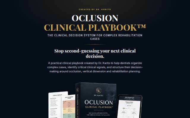 OCLUSION CLINICAL PLAYBOOK storefront