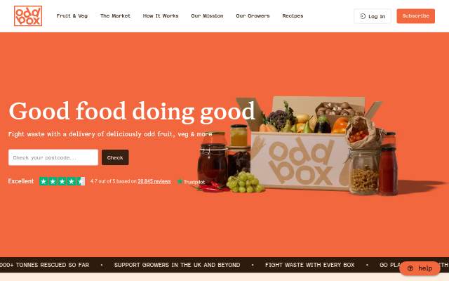 Oddbox storefront