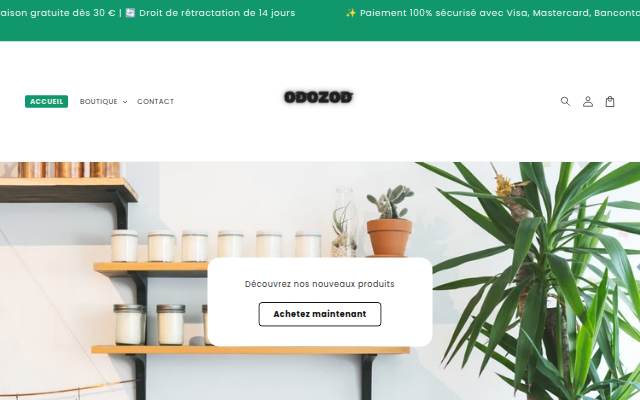 Odozod storefront
