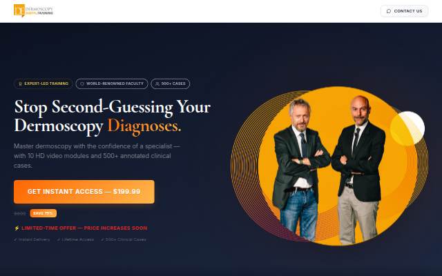 Startseite von Dermoscopy Masterclass