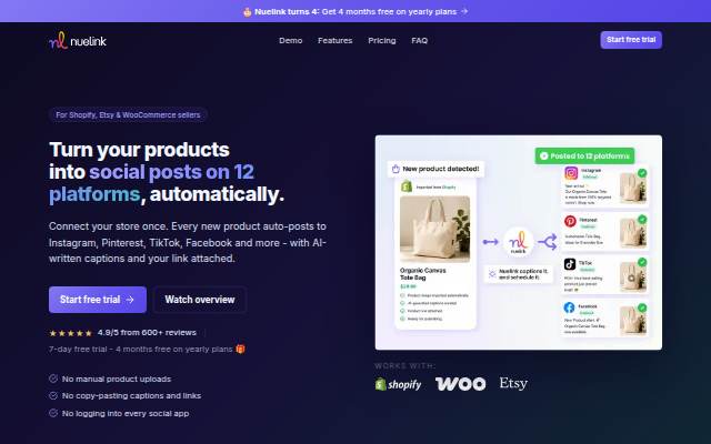 Nuelink storefront