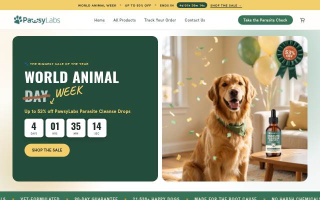 Vitrine de PawsyLabs