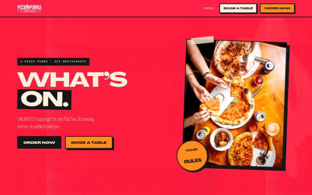 Startseite von What’s on · Pizza Punks