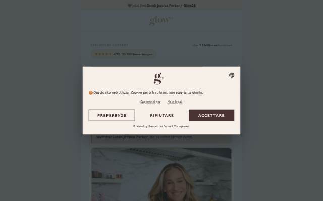 Glow25® Kollagen storefront