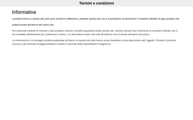OFFERTE TUTTO SCONTO – Ci prendiamo cura di te. storefront