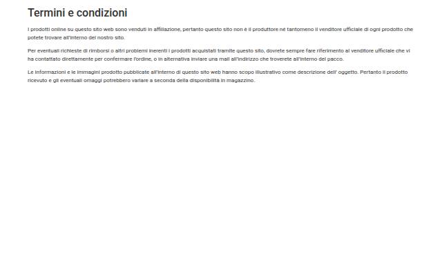Escaparate de OFFERTE RISPARMIO – Ci prendiamo cura di te.