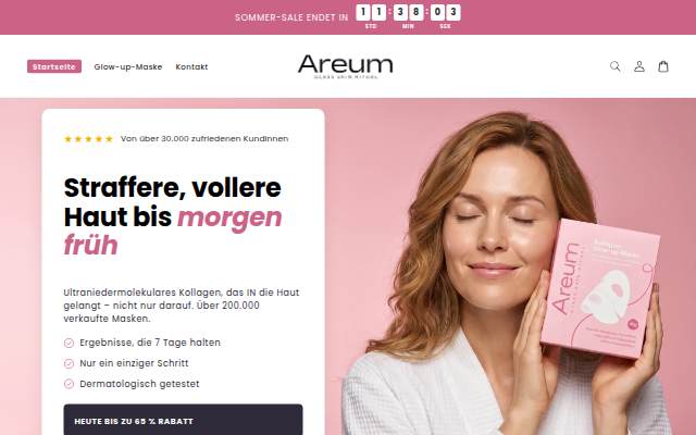 Montra da Areum - Glas Skin Ritual