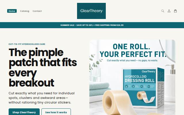 ClearTheory storefront