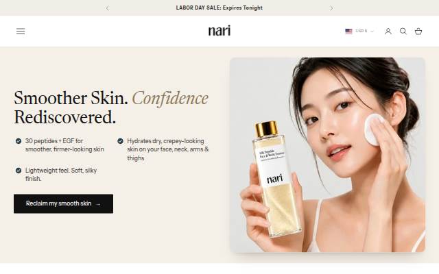 Startseite von Nari
