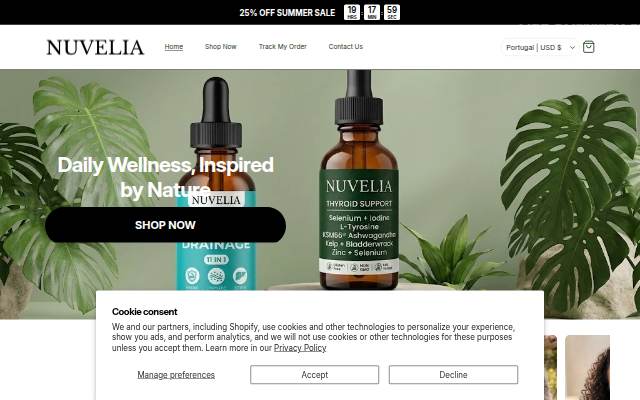 Nuvelia storefront