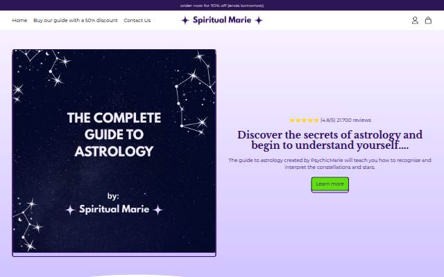 Montra da Psychic Marie