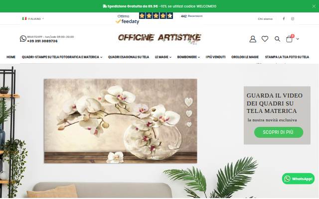 Officine Artistike storefront