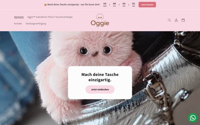 Oggie storefront