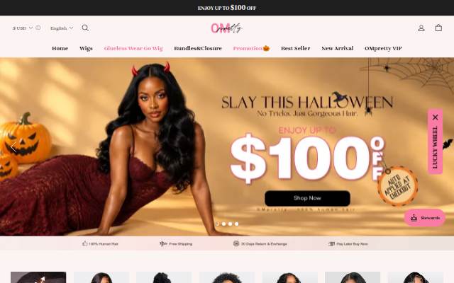 Startseite von OhMyPretty