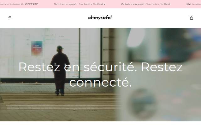 Startseite von OhMySafe
