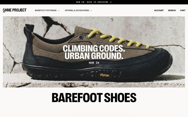 OHNE PROJECT storefront