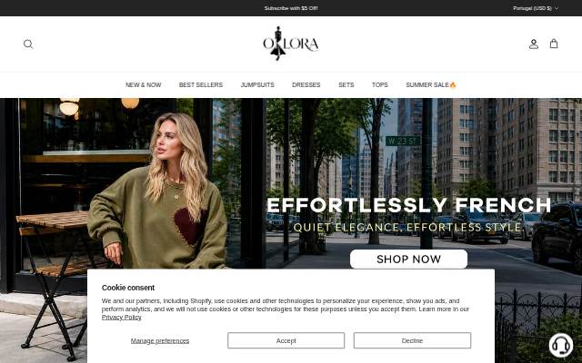 oklora storefront
