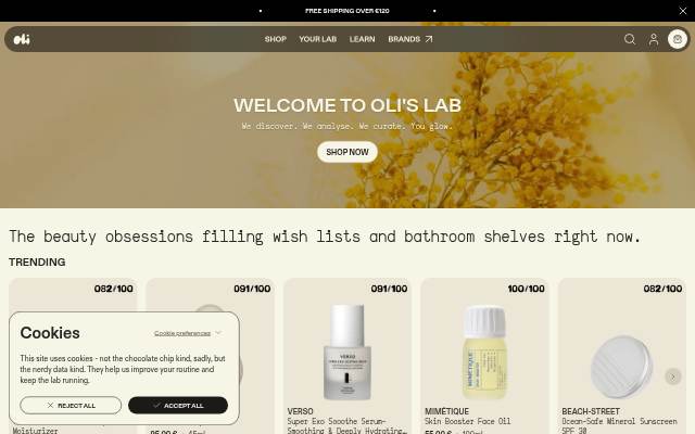 Montra da Oli's Lab