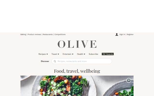 Startseite von olivemagazine