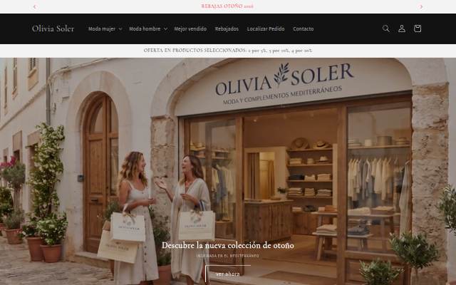 Montra da Olivia Soler
