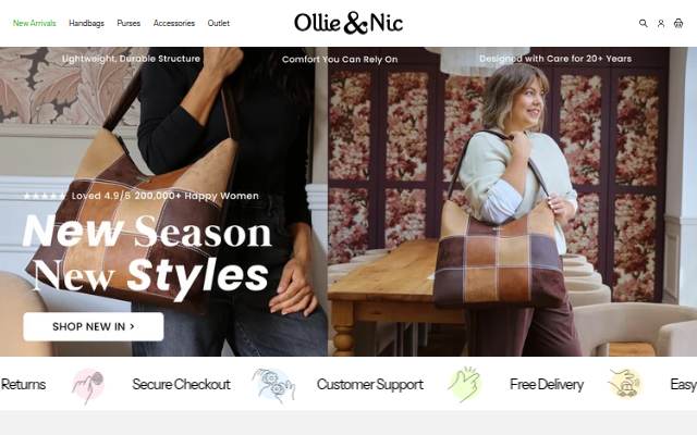 Ollie &amp; Nic storefront