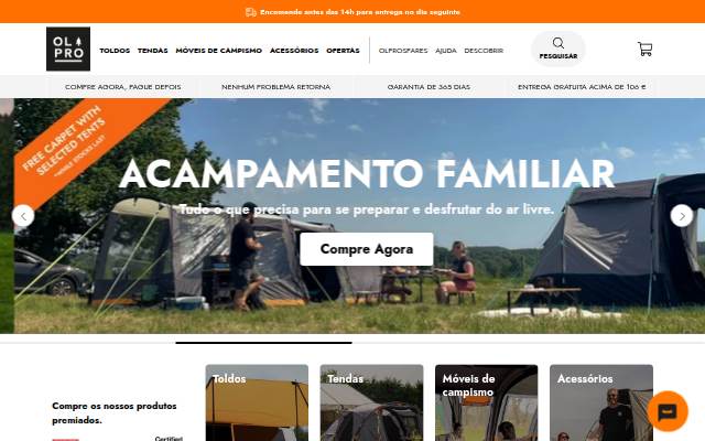 OLPRO storefront