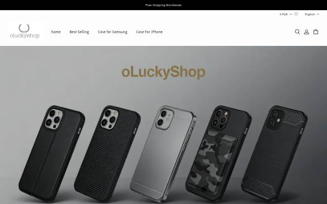 oLuckyShop storefront