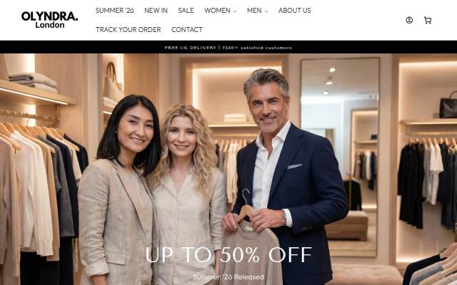 Olyndra London storefront