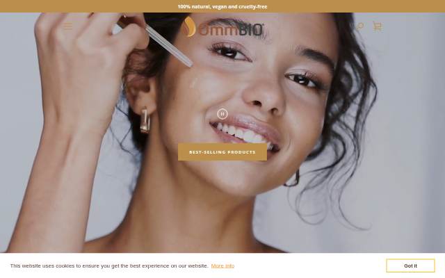 OmmBIO storefront