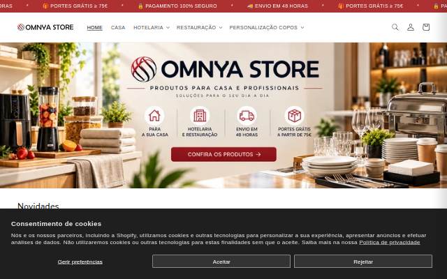 Omnya Store storefront
