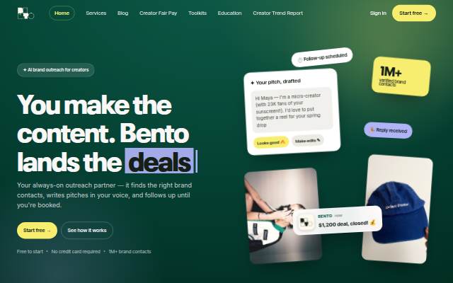 Bento storefront
