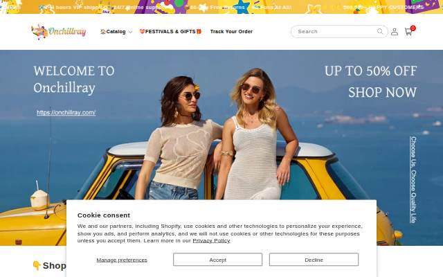 onchillray storefront