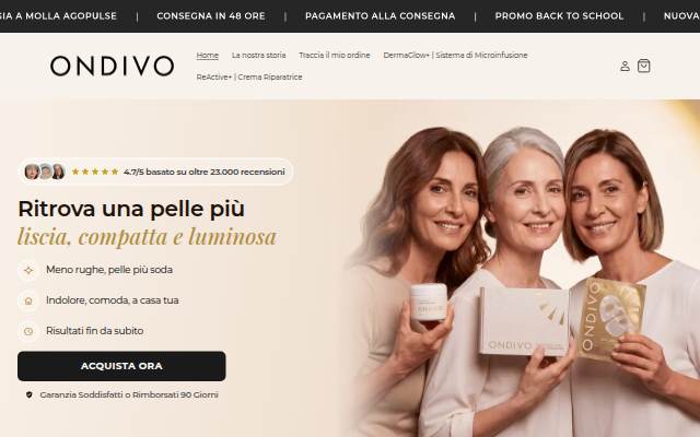 ONDIVO storefront