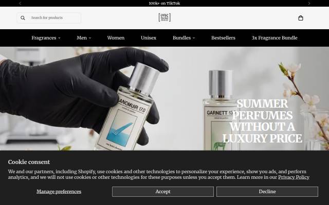 One Bold Chemist storefront