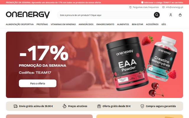 OnEnergy.pt storefront