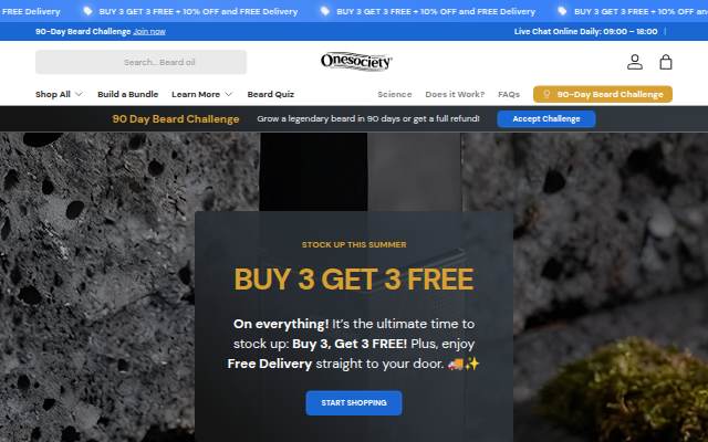Onesociety storefront