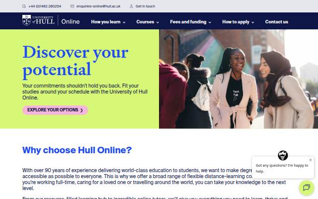 University of Hull Online storefront