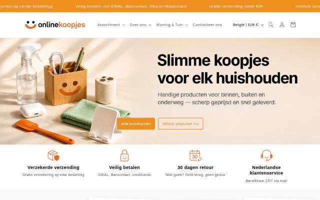 onlinekoopjes.nl storefront