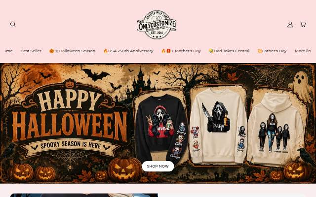 onlycustomize storefront