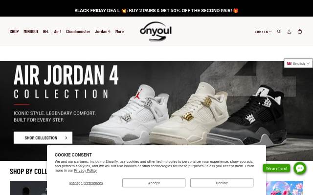 Startseite von ONYOUL