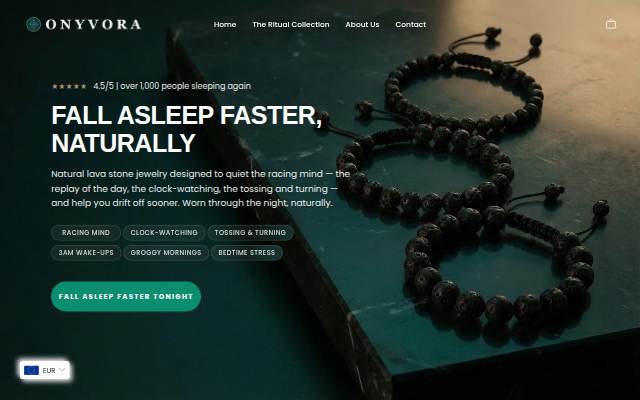 ONYVORA storefront