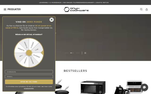 ONYXCOOKWARE DK storefront